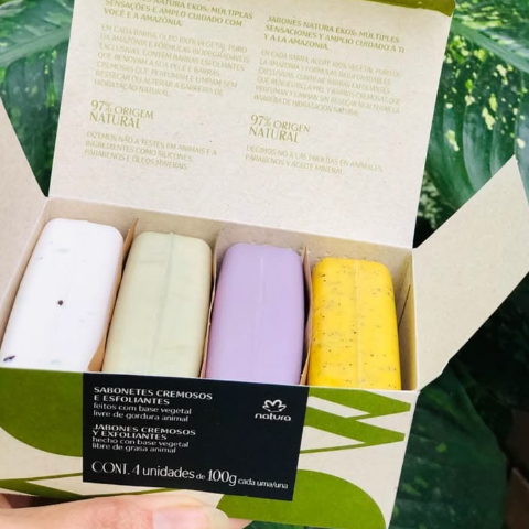 Jabones cremosos y exfoliantes